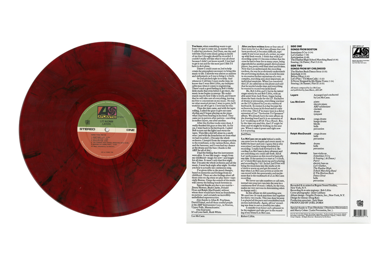 Les McCann - Layers (Vinyl LP) Les McCann - Layers (Vinyl LP)