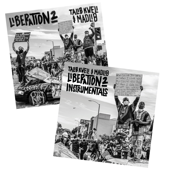 Talib Kweil & Madlib - Liberation 2 w/Instrumentals (4xLP Bundle)