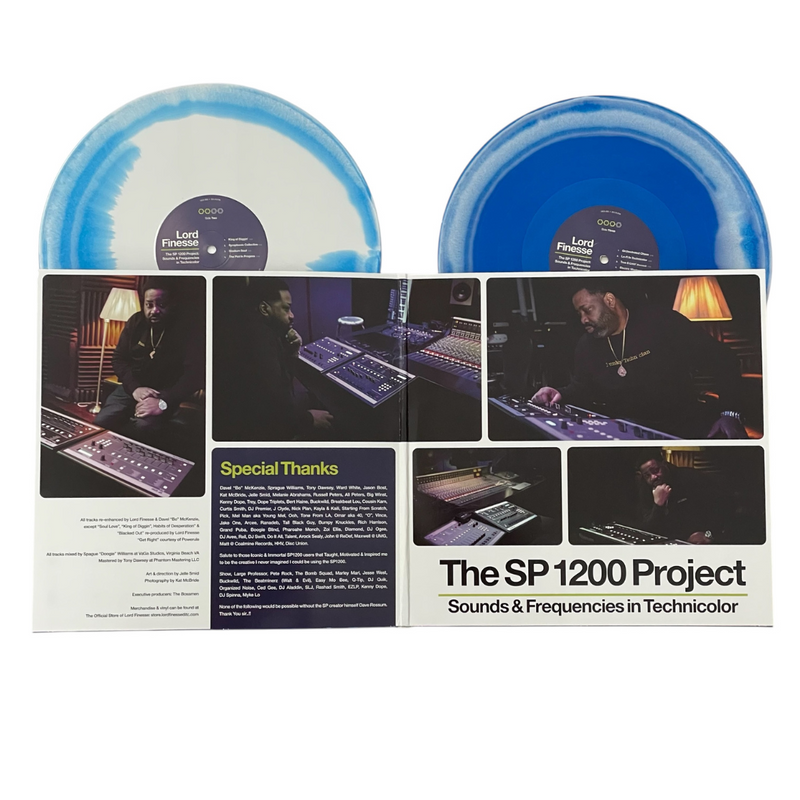 The SP 1200 Project 2: Sounds & Frequencies In Technicolor (Colored 2xLP)