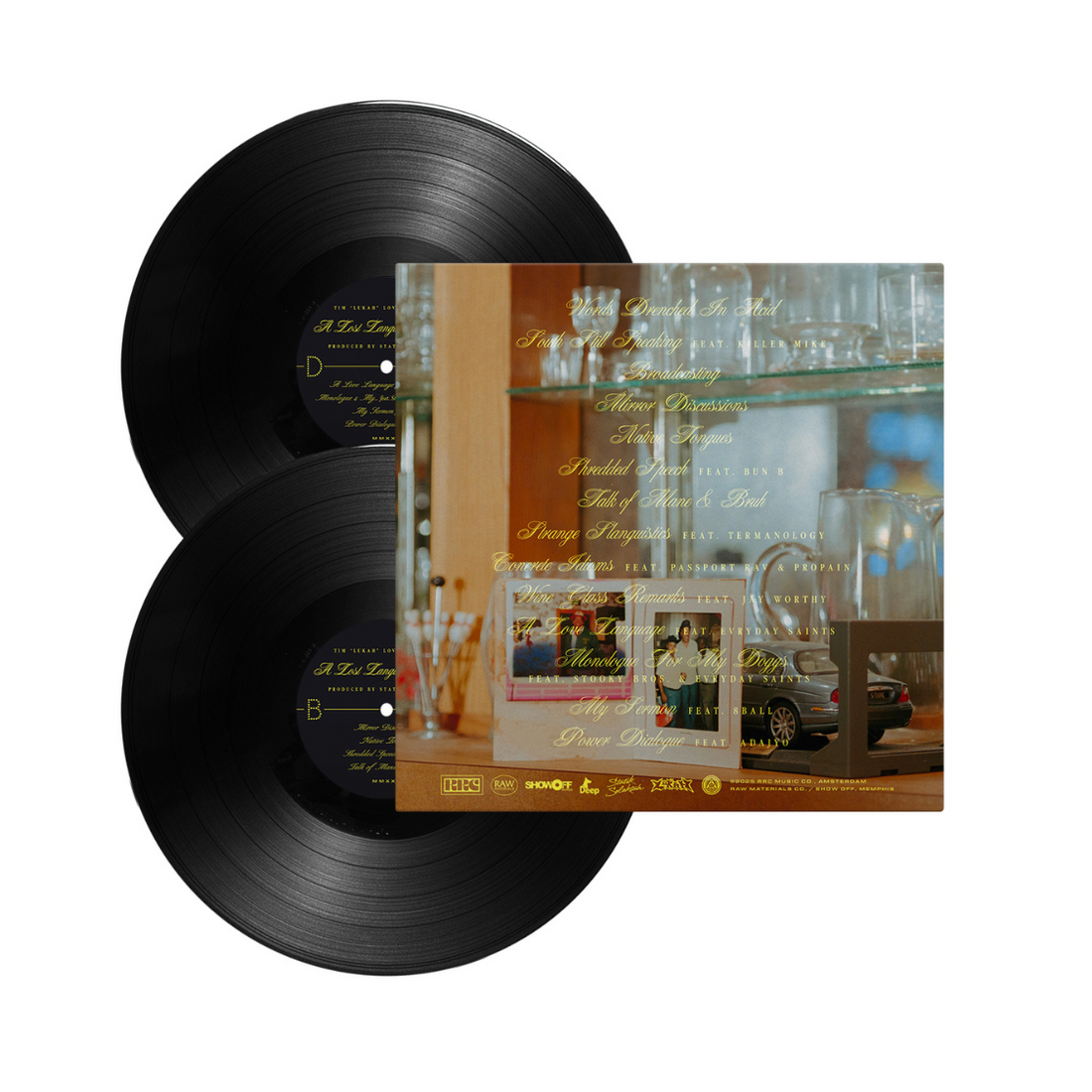 美品　lukah raw extractions レコード Lukah & Statik Selektah - A Lost Luggage Found (2xLP)