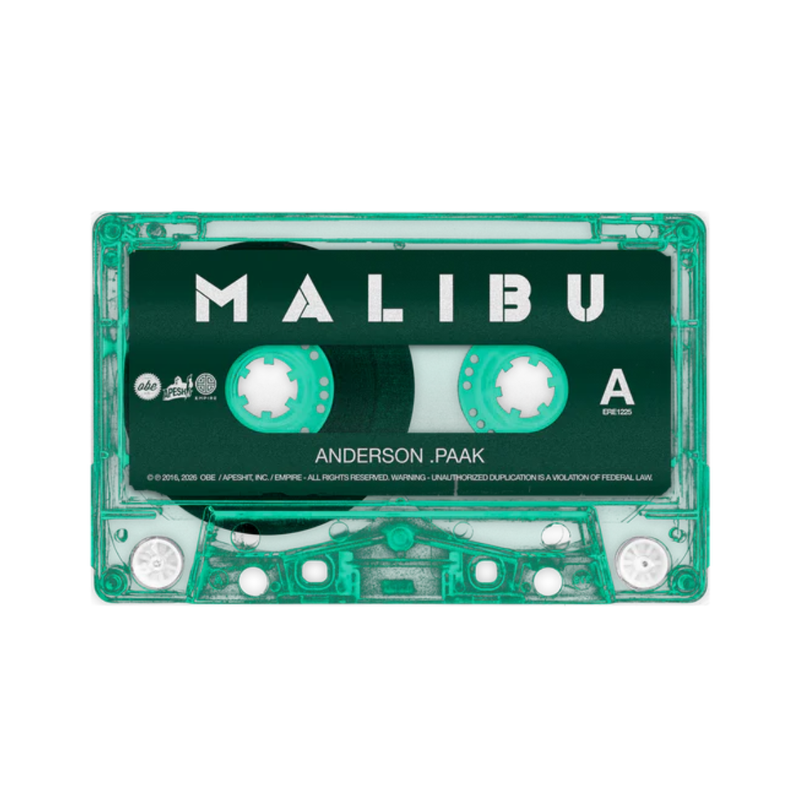 Anderson .Paak - Malibu 10th Anniversary (Cassette) Anderson .Paak - Malibu 10th Anniversary (Cassette)