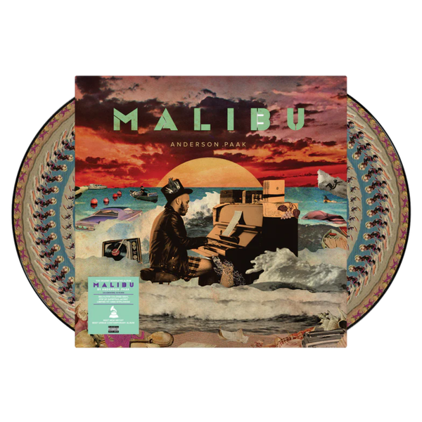 入手困難　10周年特別盤 Anderson .Paak Malibu LP Anderson .Paak - Malibu 10th Anniversary (Zoetrope Vinyl 2xLP)