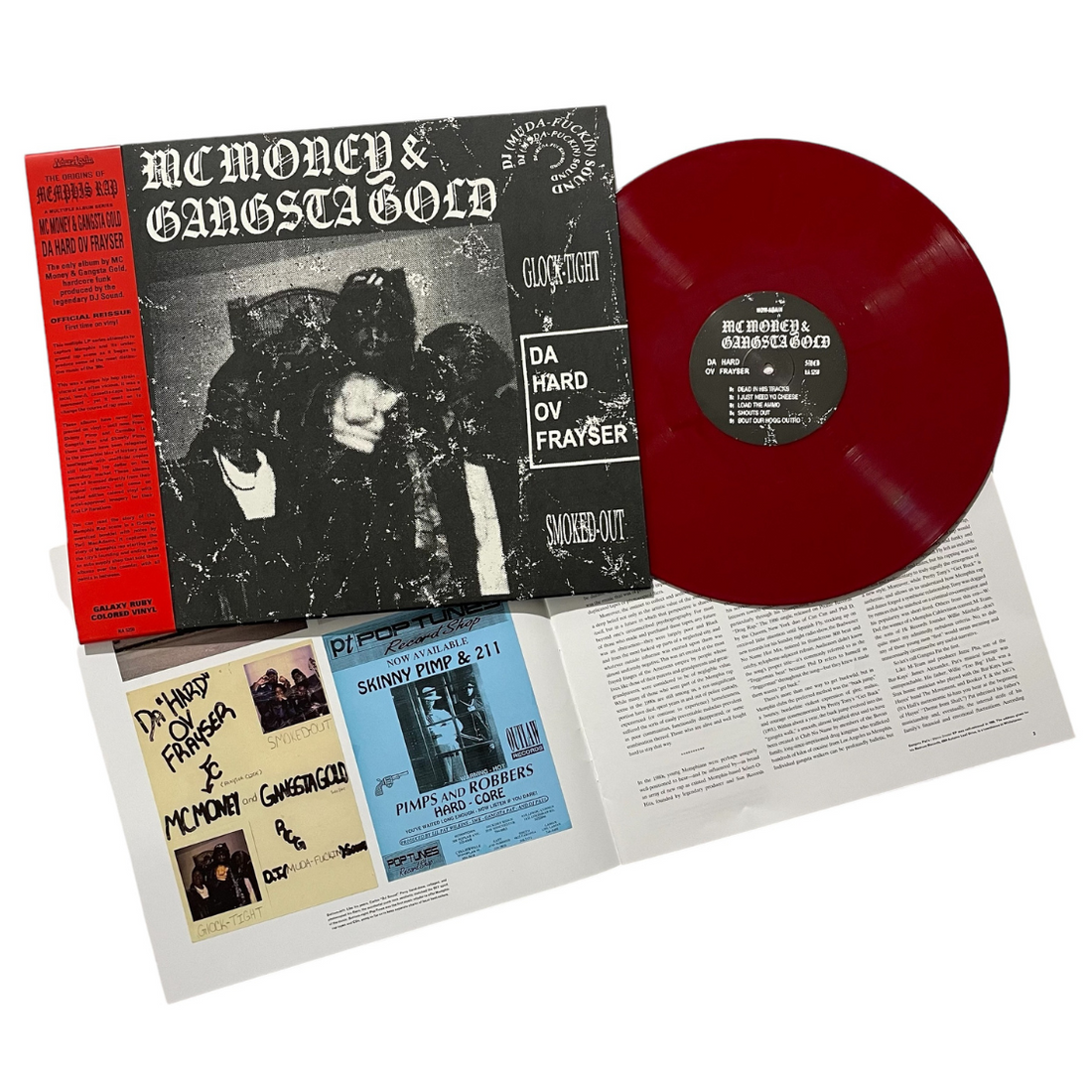 MC Money & Gangsta Gold - Da Hard Ov Frayser (Colored Vinyl LP)