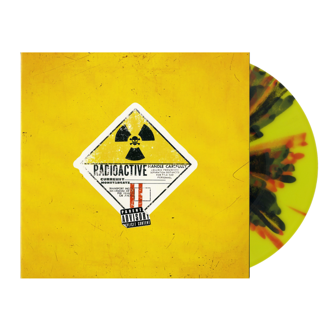 Curren$y & MonstaBeatz - Radioactive (Colored Vinyl LP) Curren$y & MonstaBeatz - Radioactive (Colored Vinyl LP)