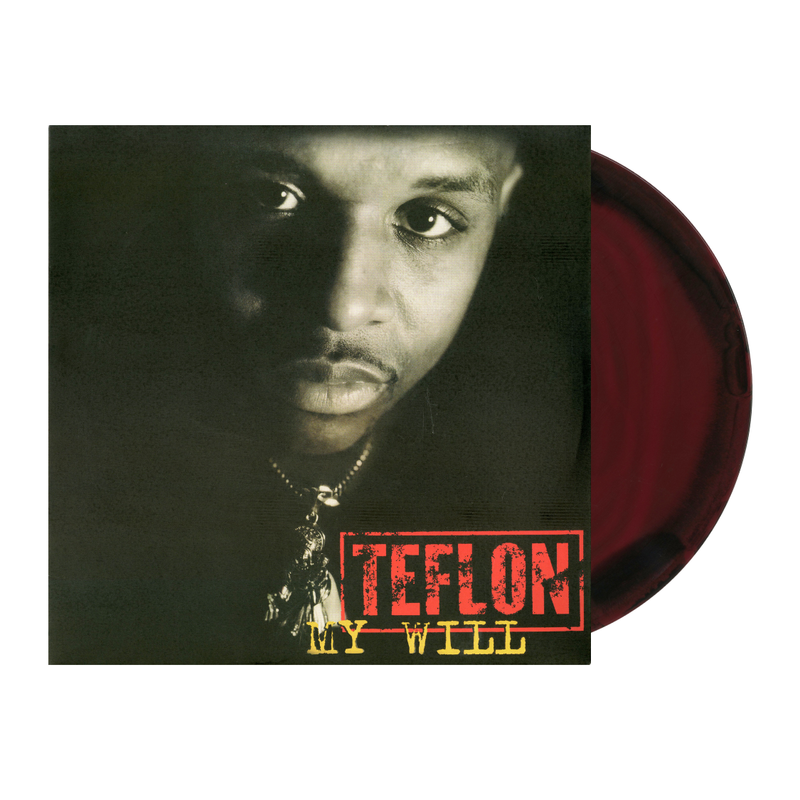 album cover of Teflon's My Will featuring rapper Teflon on the cover