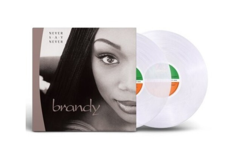 ブランディー　BRANDY　NEVER SAY NEVER　2枚組　レコード Brandy - Never Say Never (Clear Vinyl 2xLP)