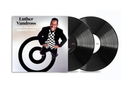 Vinyl record set with cover featuring Luther Vandross in a checkered suit on a white background