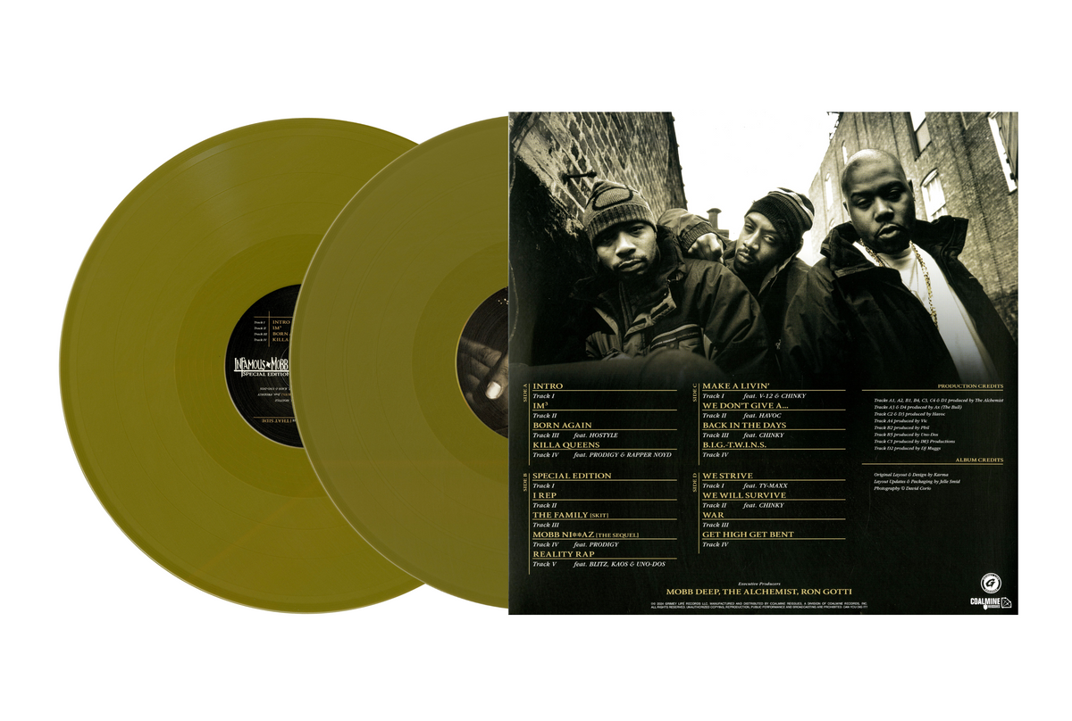 Infamous Mobb - Special Edition (Gold Colored Vinyl 2xLP) Infamous Mobb - Special Edition (Gold Colored Vinyl 2xLP)
