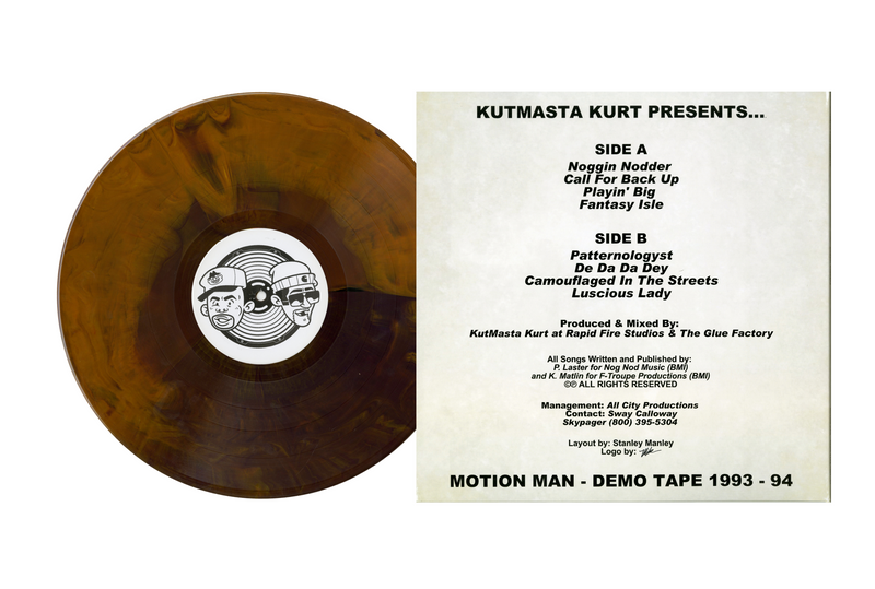 KutMasta Kurt Presents: Motion Man Demo Tape 1993-1994 (Colored LP)