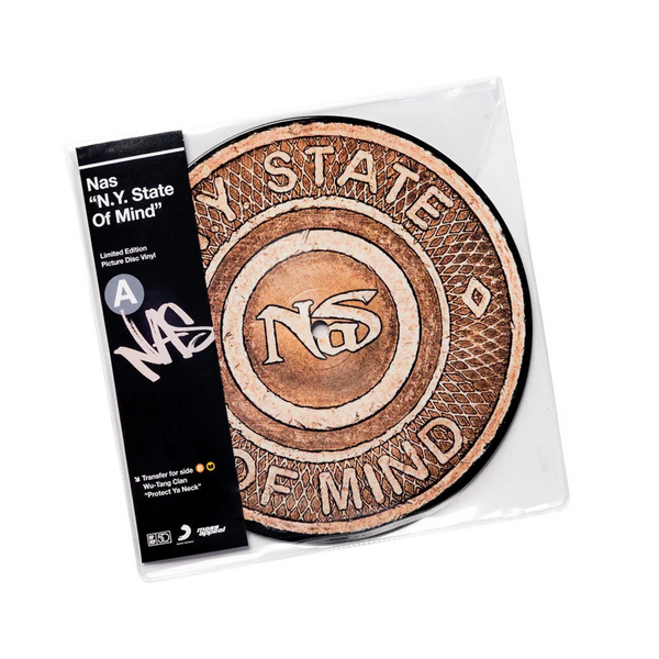 Nas & Wu-Tang Clan - NY State of Mind b/w Protect Ya Neck (Pic 