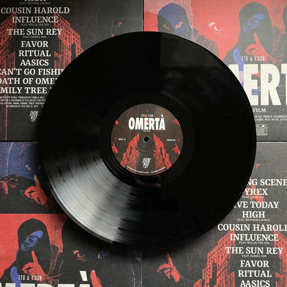 Eto & V Don - Omerta: The Film (Vinyl LP) Eto & V Don - Omerta: The Film (Vinyl LP)