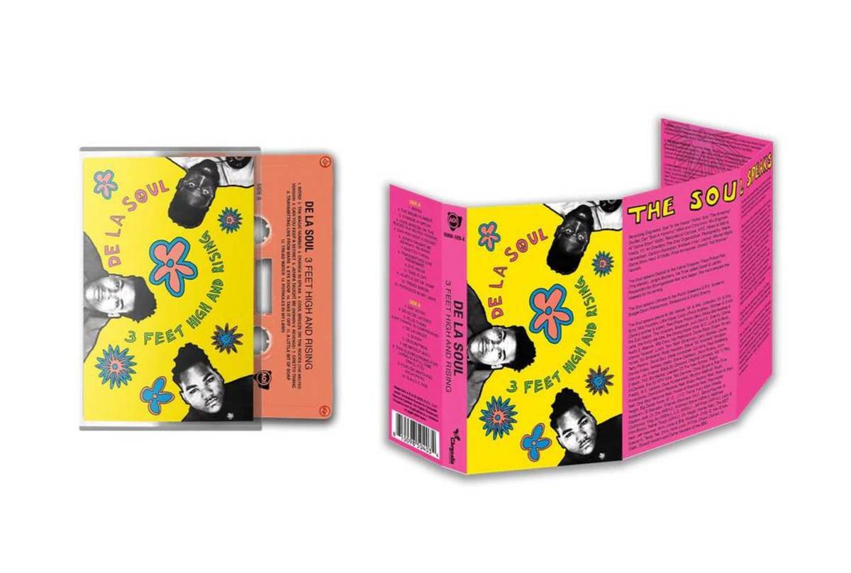 【De La Soul】【ATCQ】Boogie Down Edits２枚セット De La Soul - 3 Feet High And Rising (Colored 3XCassette Bundle)