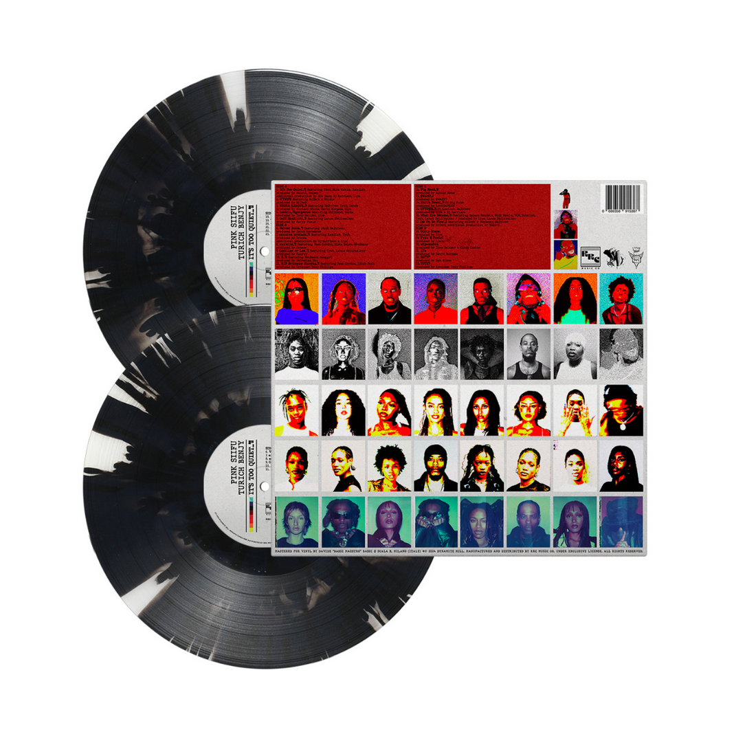 Pink Siifu & Turich Benjy - It's Too Quiet..'!! (Colored Vinyl 2xLP) Pink Siifu & Turich Benjy - It's Too Quiet..'!! (Colored Vinyl 2xLP)