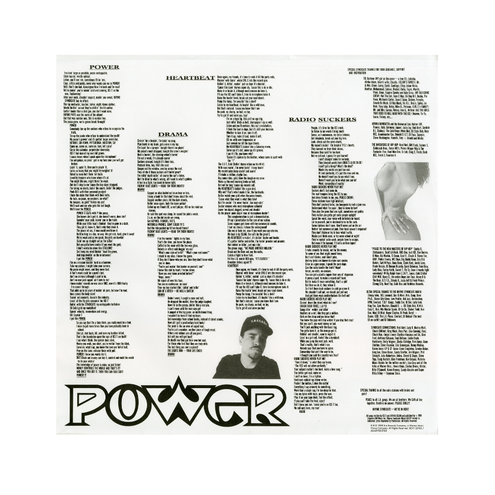 Ice-T - Power 35th Anniversary (Colored Vinyl LP) Ice-T - Power 35th Anniversary (Colored Vinyl LP)