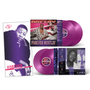 Vinyl record set with purple discs and cover featuring Ray Luv