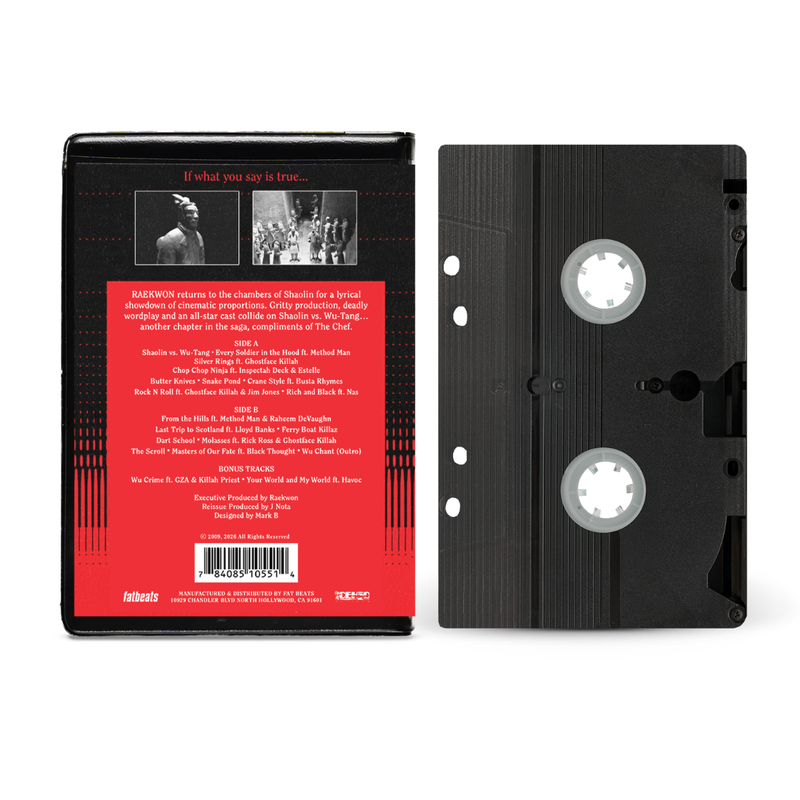 Raekwon - Shaolin vs. Wu-Tang [15th Anniversary] (Cassette)
