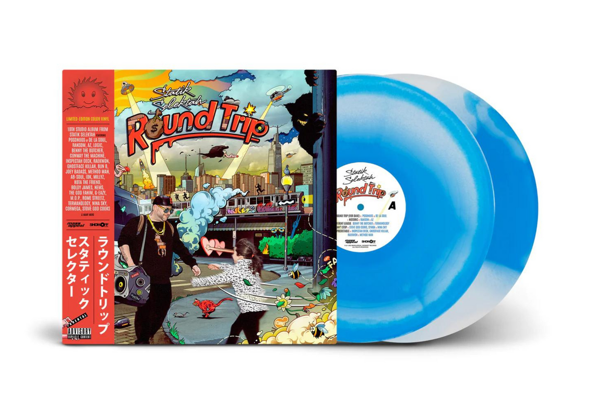 Statik Selektah - Round Trip (Colored Vinyl 2xLP)