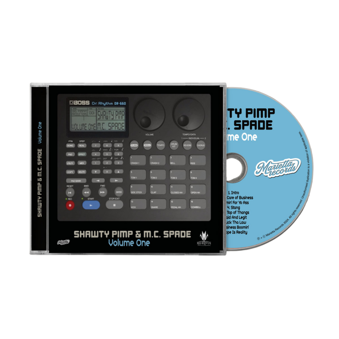 Shawty Pimp & MC Spade - Volume 2 : Gotta Get My Pimp On LP