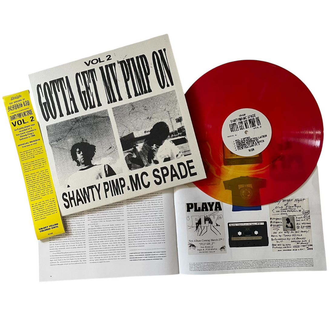 洋楽 G-RAP SHAWTY PIMP & MC SPADE (LP) Shawty Pimp & MC Spade - V.2: Gotta Get My Pimp On AT STP RECORDS