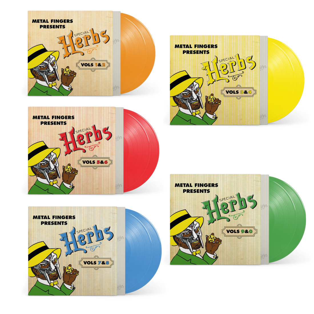 MF DOOM - Metal Fingers Presents: Special Herbs Vol 1 and 2