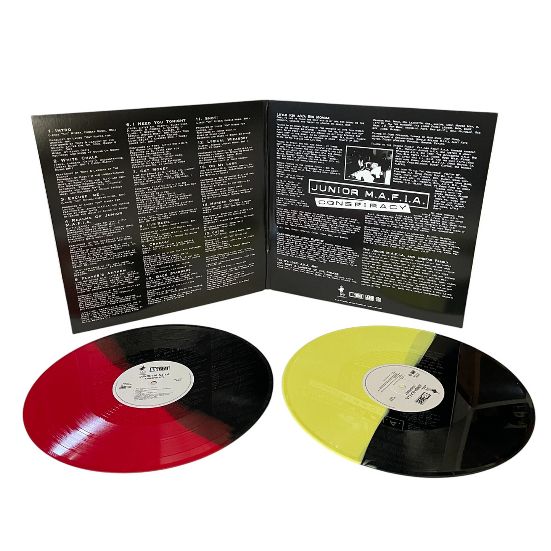 Junior M.A.F.I.A. - Conspiracy (Half & Half Colored 2xLP w/OBI)