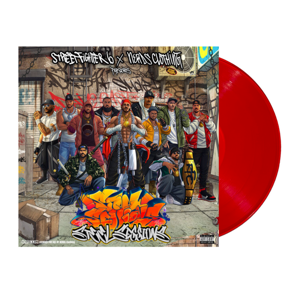 Street Fighter 6 x NERDS Clothing Presents: Steel Sessions (Colored LP)