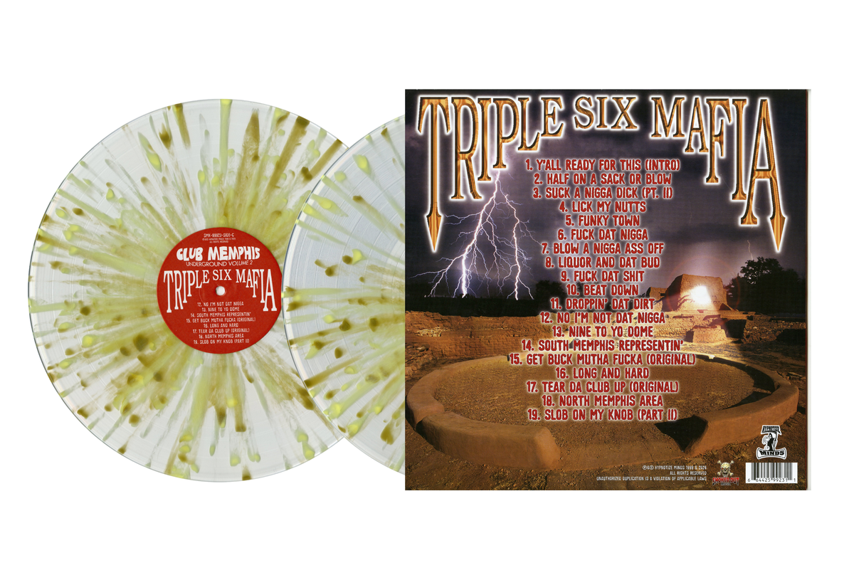 ●SOP MAFIA  Super rare Triple Six Mafia - Club Memphis: Underground Vol 2 (Vinyl 2xLP)