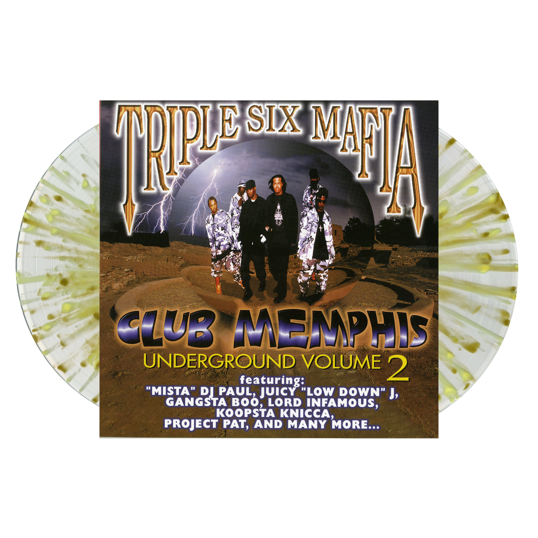 ●SOP MAFIA  Super rare Triple Six Mafia - Club Memphis: Underground Vol 2 (Vinyl 2xLP)