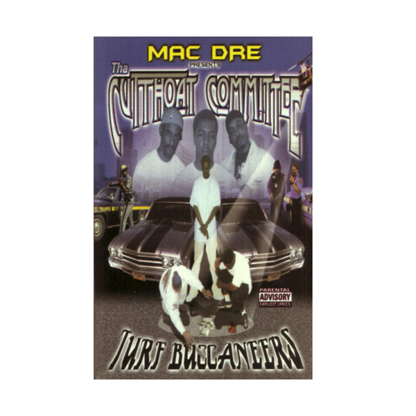 洋楽 G-Rap Ron D - Bleeding Walls Mac Dre Presents The Cutthroat Committee - Turf Buccaneers (Cassette)