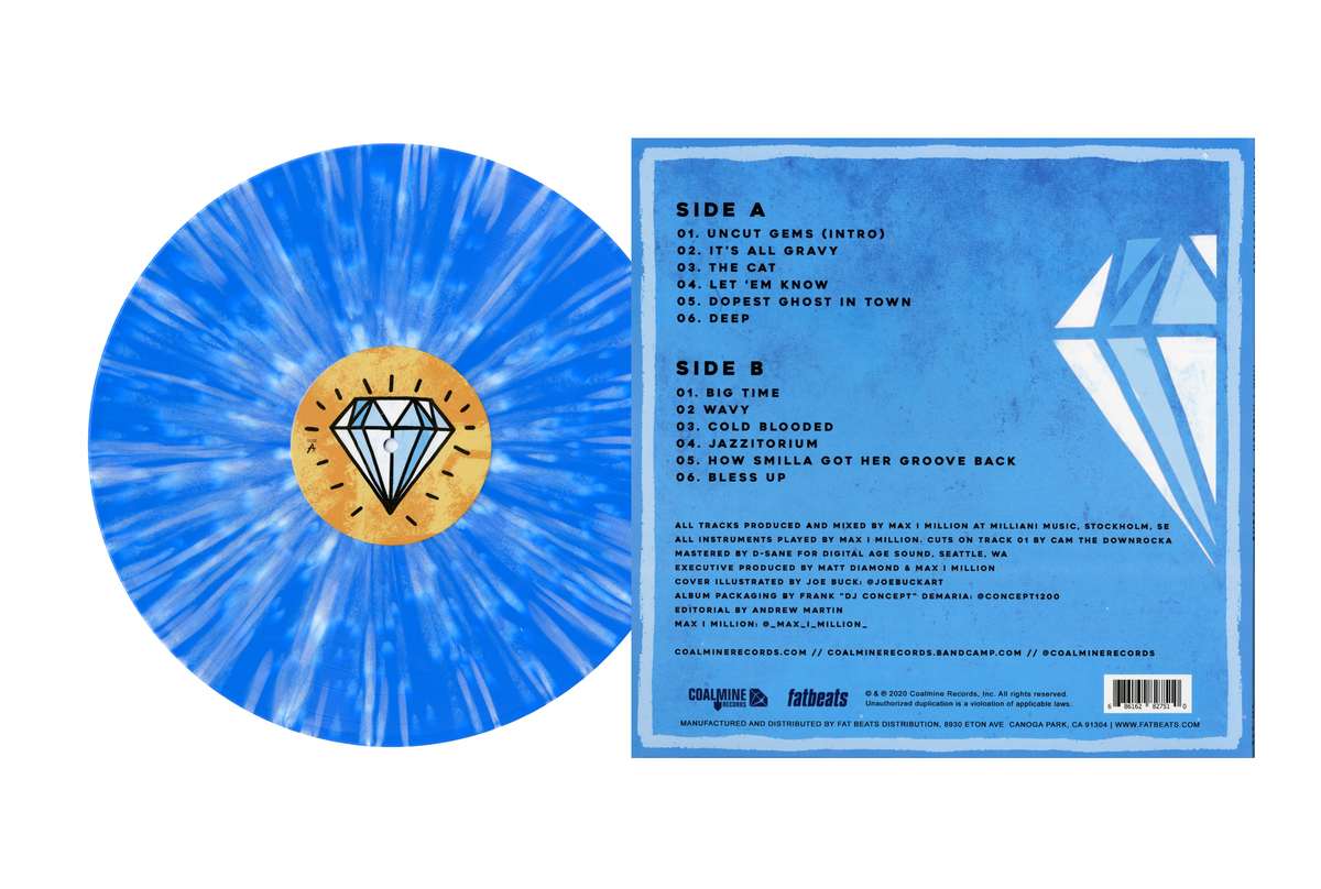 Max I Million - Uncut Gems (Colored LP)