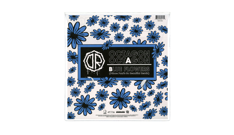 Octagon Octagon b/w Blue Flowers (Shaped 12" Picture Disc)