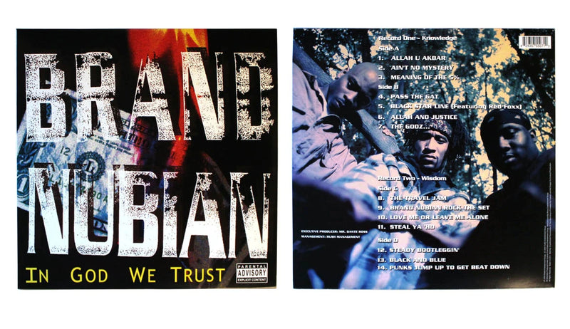 Brand Nubian - In God We Trust 30th Anniversary (Vinyl 2xLP+ 7-inch) Brand Nubian - In God We Trust 30th Anniversary (Vinyl 2xLP+ 7-inch)