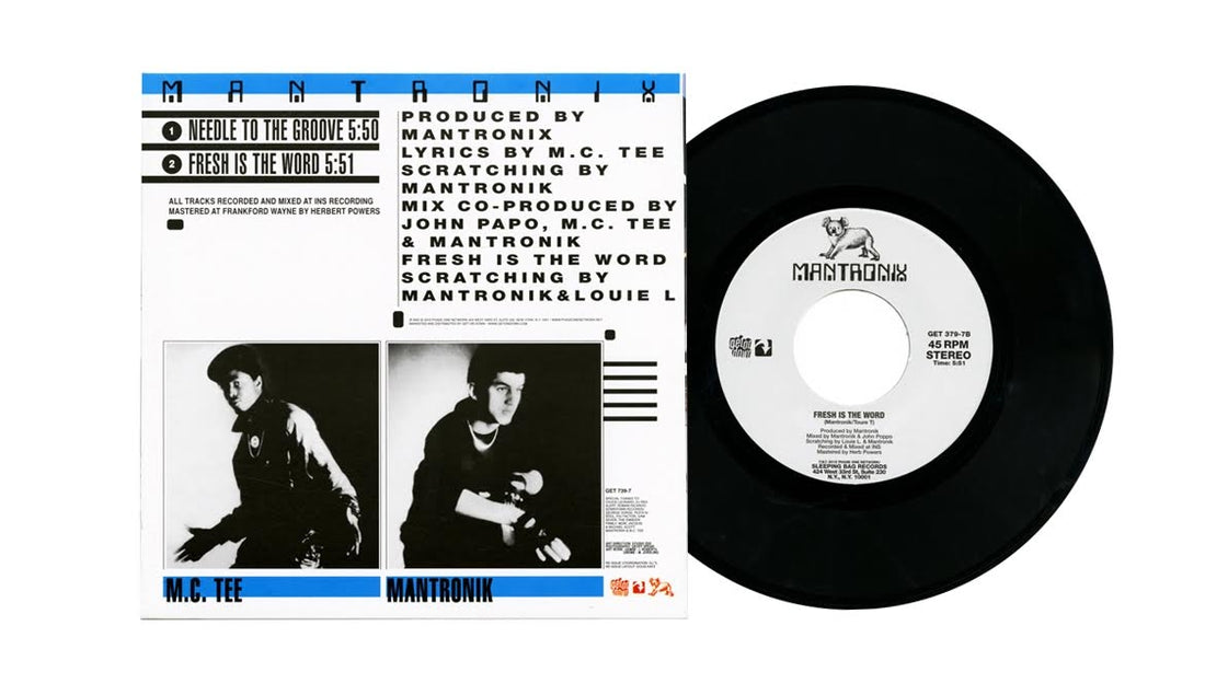 Mantronix - Needle To The Groove b/w Fresh Is The Word (7