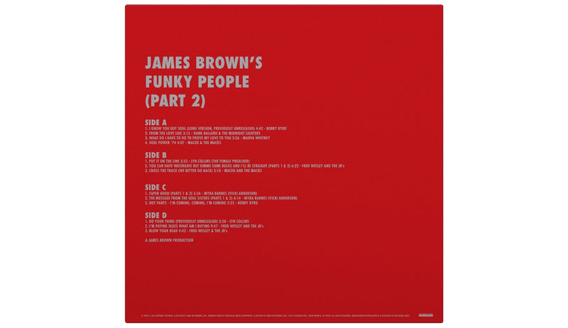 James Brown's Funky People Part 2 (2xLP)