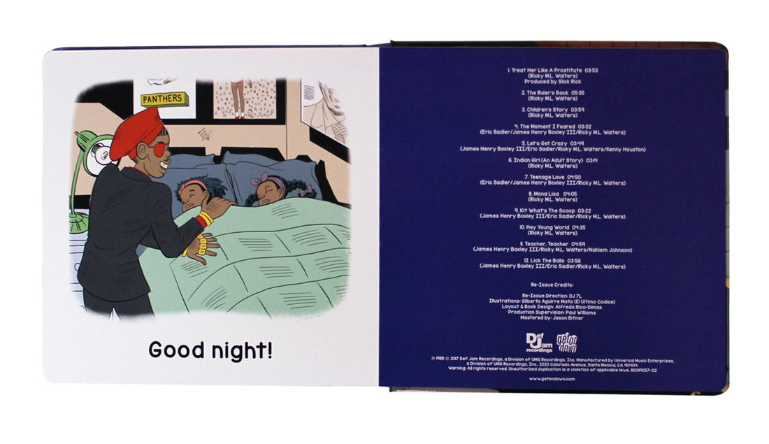 コレクション SLICK RICK  BOOK  45 AND CD HIP HP Slick Rick - The Great Adventures of(Childrens Book w/ CD)