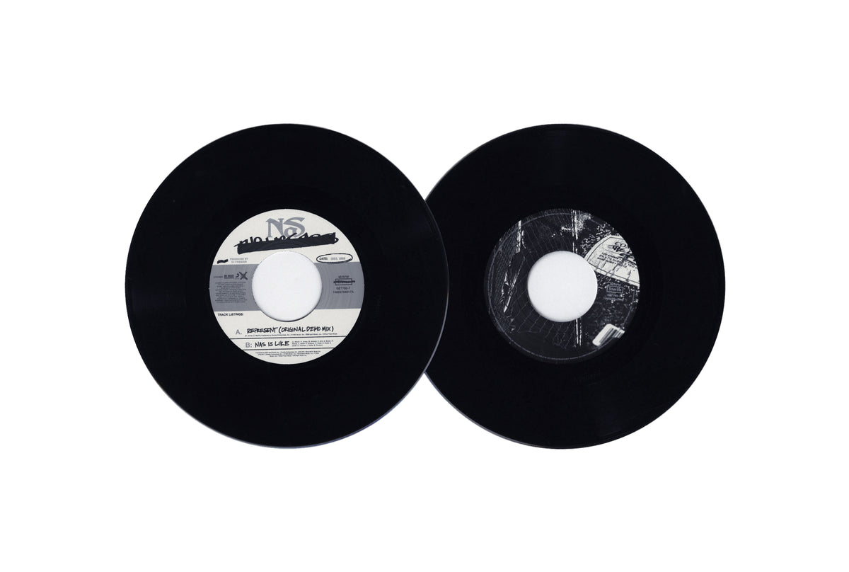 Nas - Represent (OG Demo Mix) b/w Nas Is Like (7