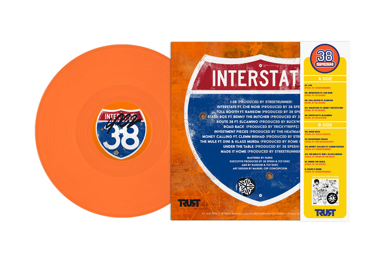 Interstate 38 (Orange LP w/ OBI)