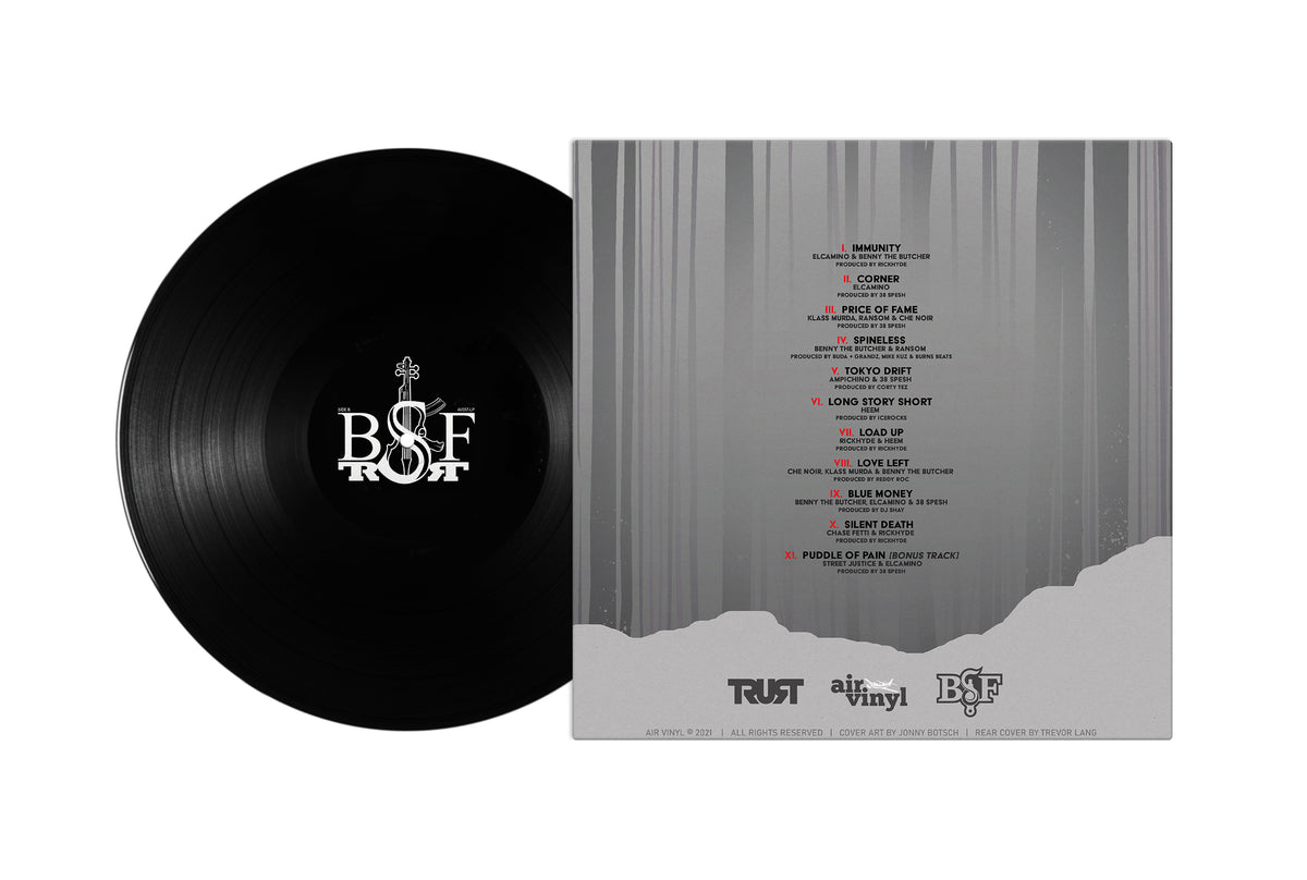 38 Spesh & Benny The Butcher present TCF x BSF - Trust The Sopranos (Black  LP)