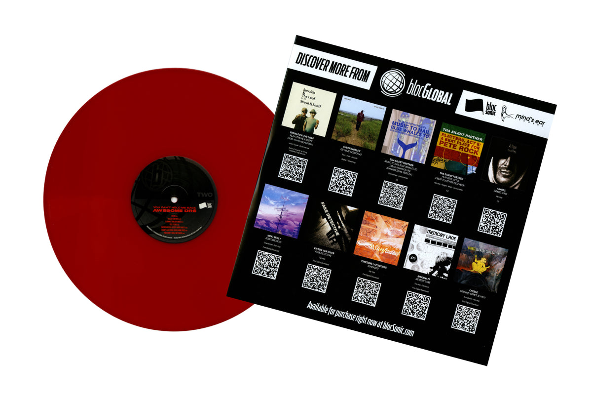 Awesome Dre - You Can't Hold Me Back (Red Vinyl LP)