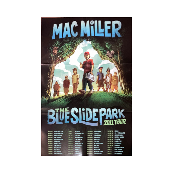 Mac Miller Blue slide park Double Vinyle