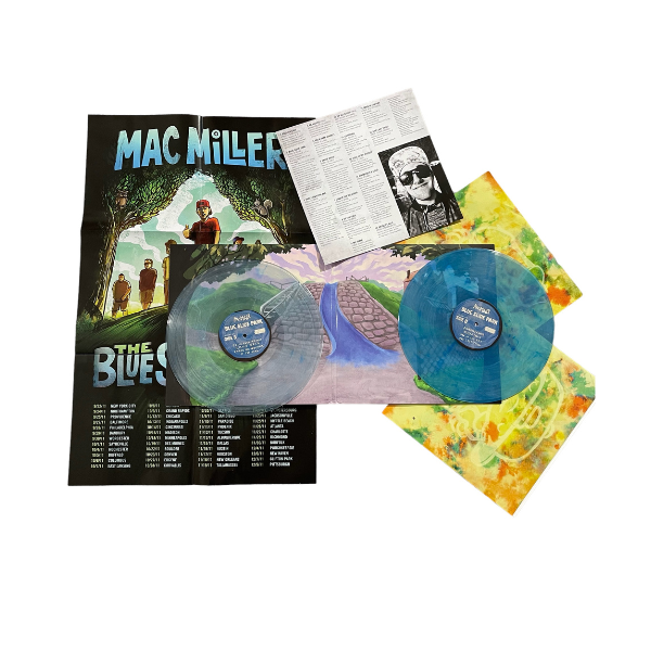 Mac Miller outlet Blue Slide Park 2LP 10th Anniversary Deluxe Splatter Vinyl