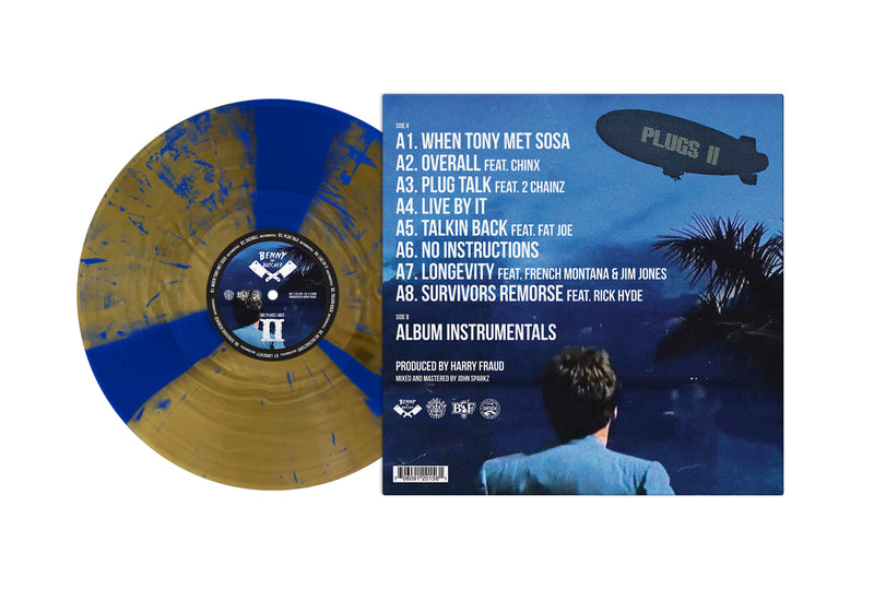 The Plugs I Met 2 (Blue & Gold Spinner Vinyl LP w/ OBI + Blue Flexi Disc)