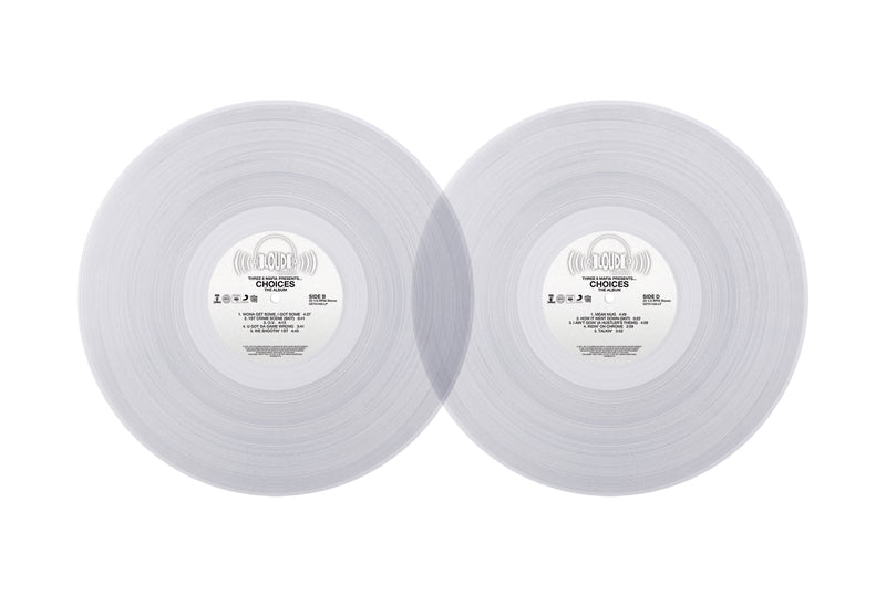 Three 6 Mafia - Choices The Album (Ultra Clear 2xLP Vinyl)