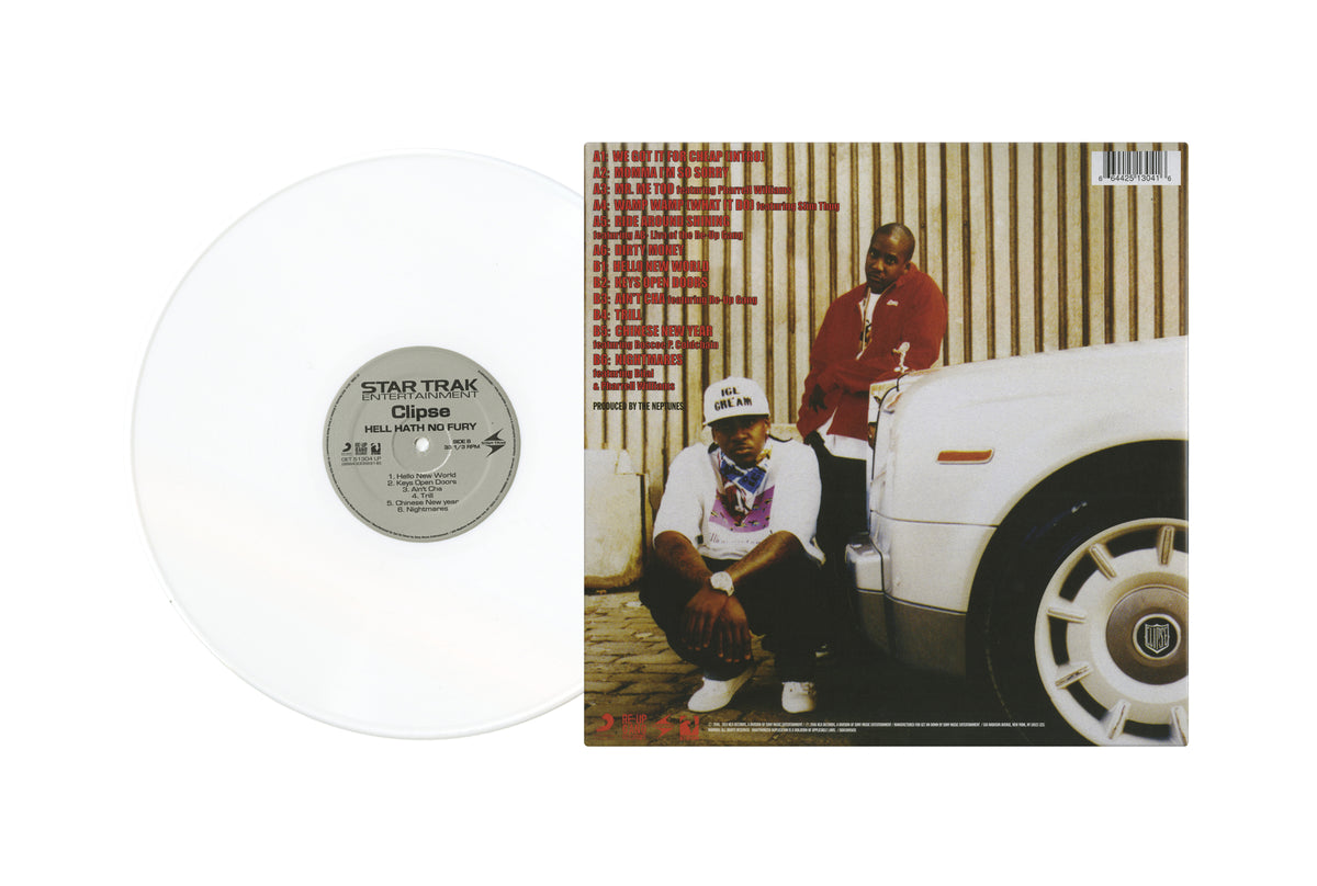Clipse - Hell Hath No Fury レコード Clipse - Hell Hath No Fury (White LP)