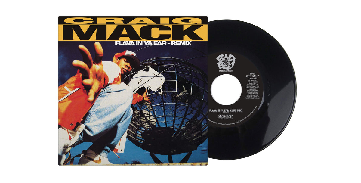 激レアEdit 7inch Flava In Ya Ear / Get Down Craig Mack - Flava In Ya Ear (7