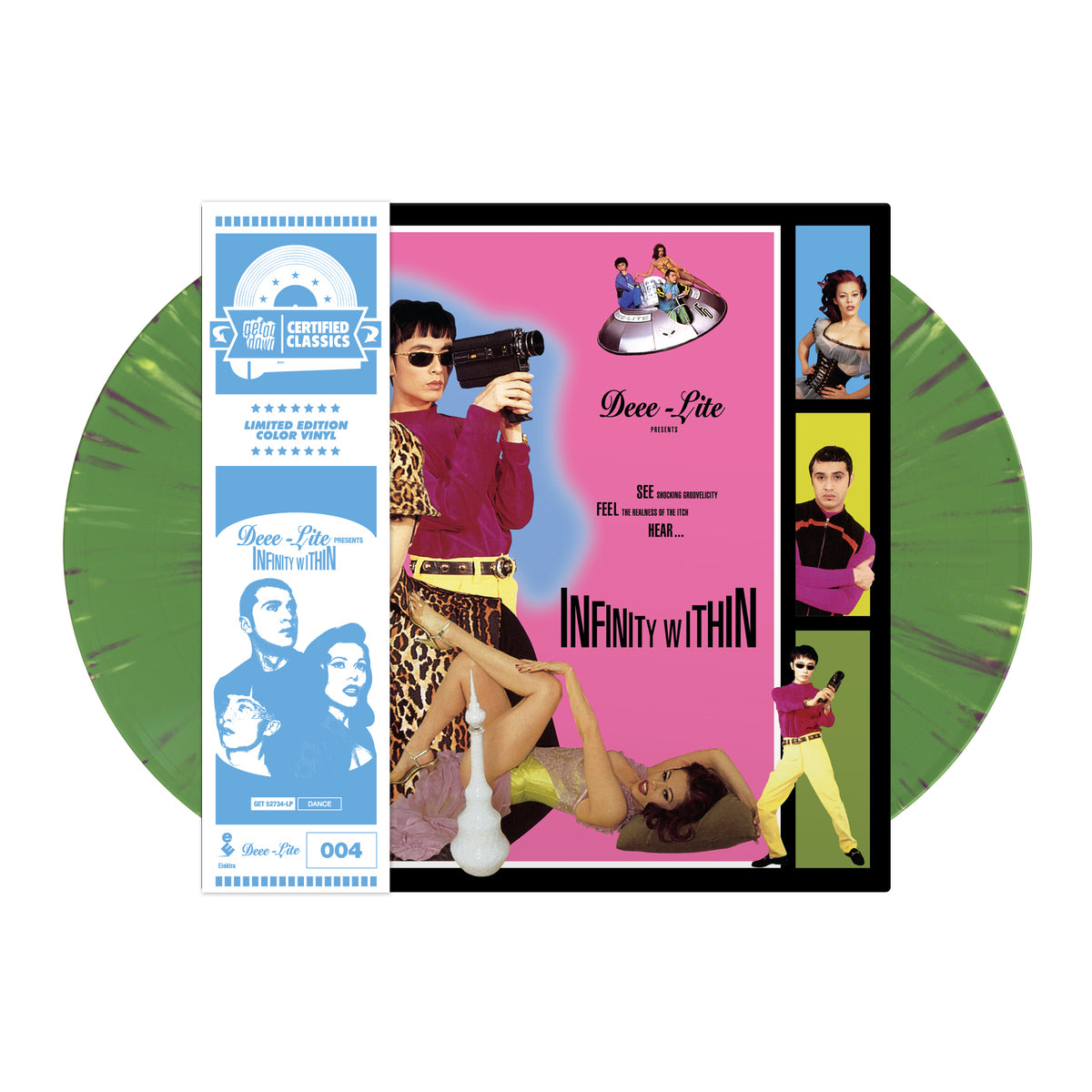米2LP Deee-Lite Infinity Within GET52734 Get On Down 未開封 /00520 Deee-Lite - Infinity Within (Colored Vinyl)