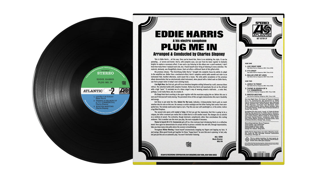 eddie harris plug me in LP レコード Eddie Harris – Plug Me In – Vinyl (LP, Album, Stereo), 1968