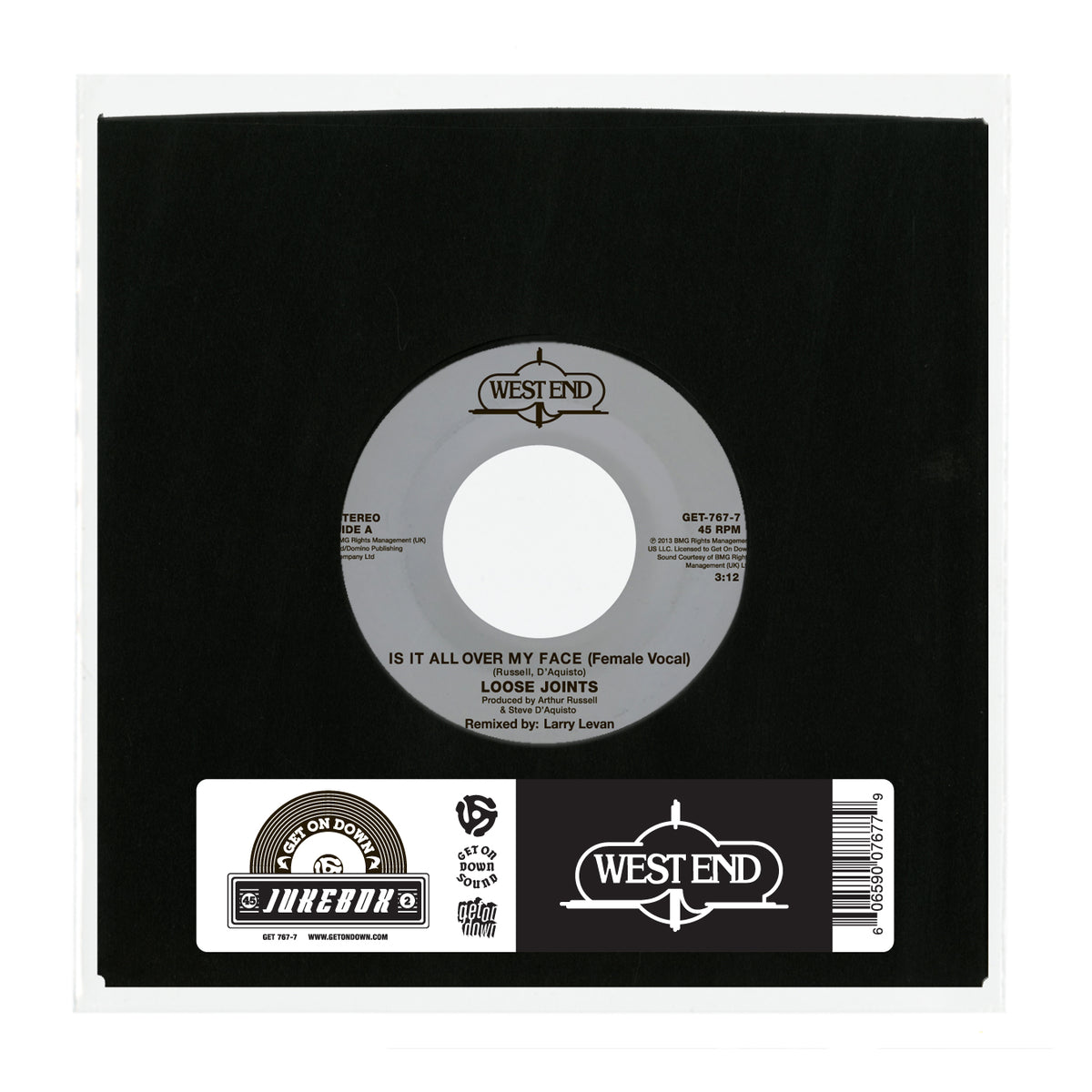 Loose Joints - Is It All Over My Face (7