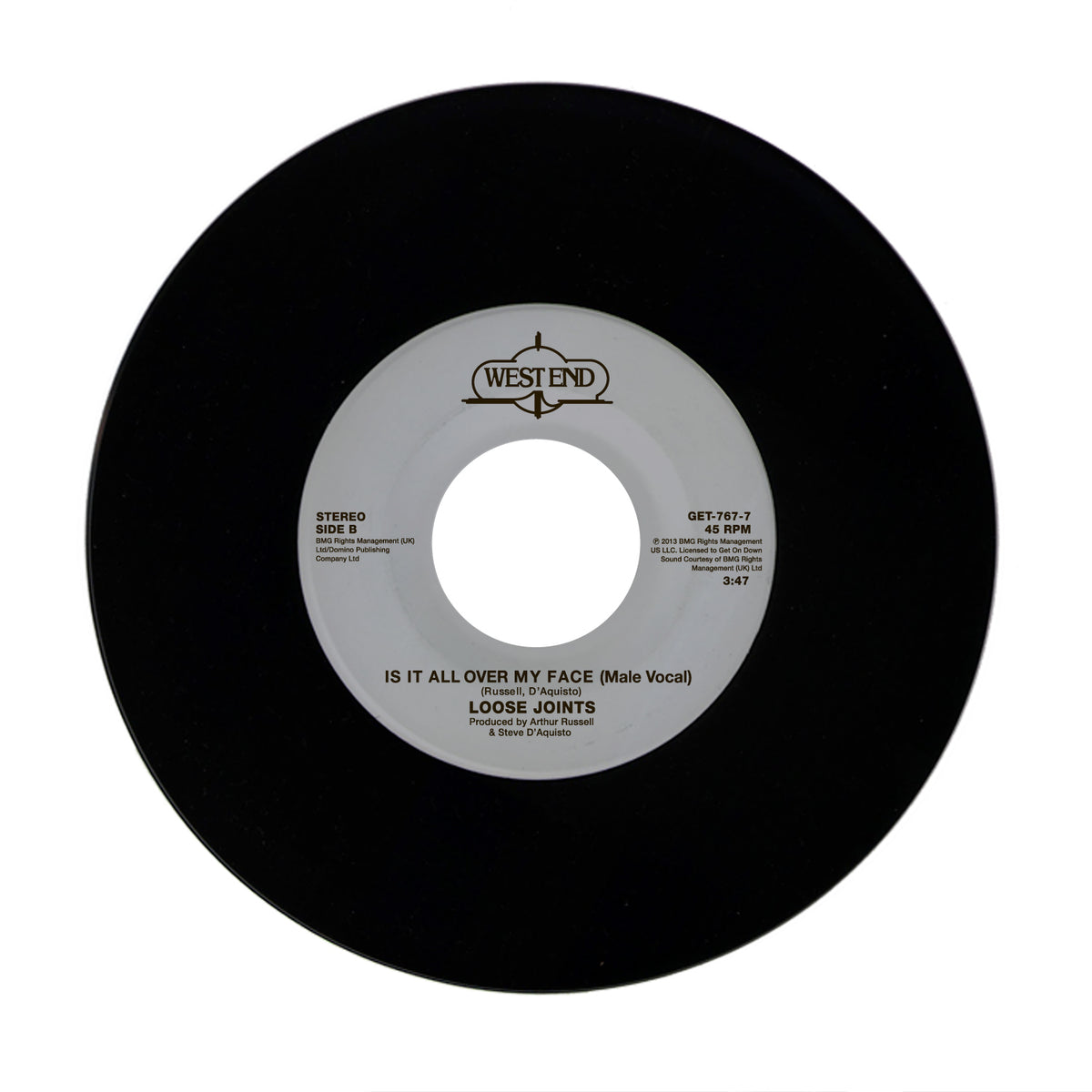 Loose Joints - Is It All Over My Face (7
