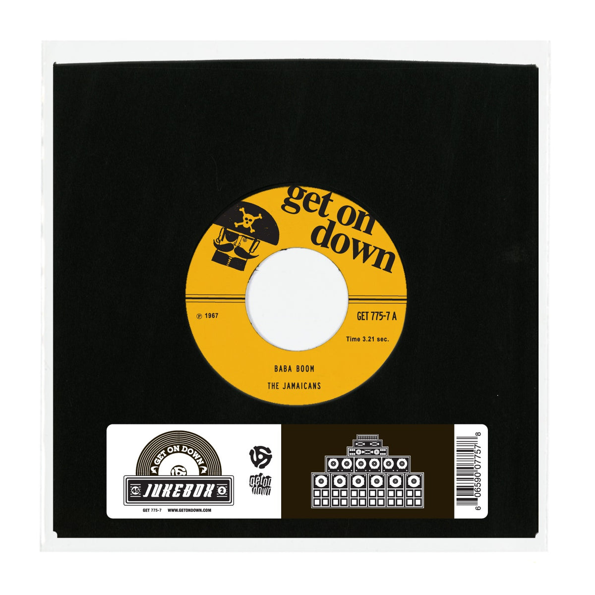 The Jamaicans - Ba Ba Boom / Twilight Zone (7